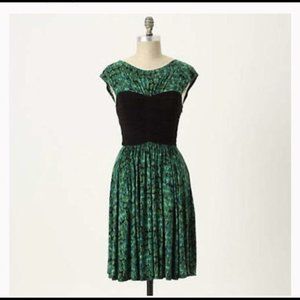 Anthro Plenty Tracy Reese Braque Bodice Dress